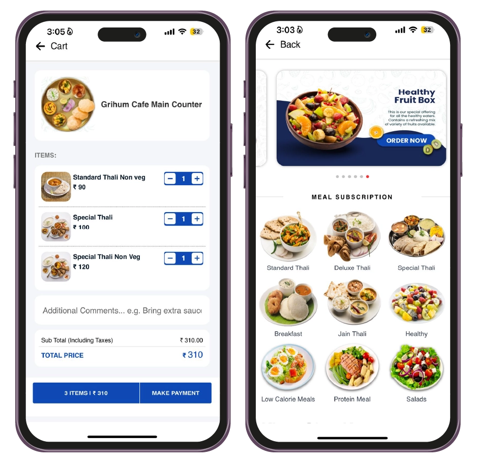 DeskDyne Smart Ordering